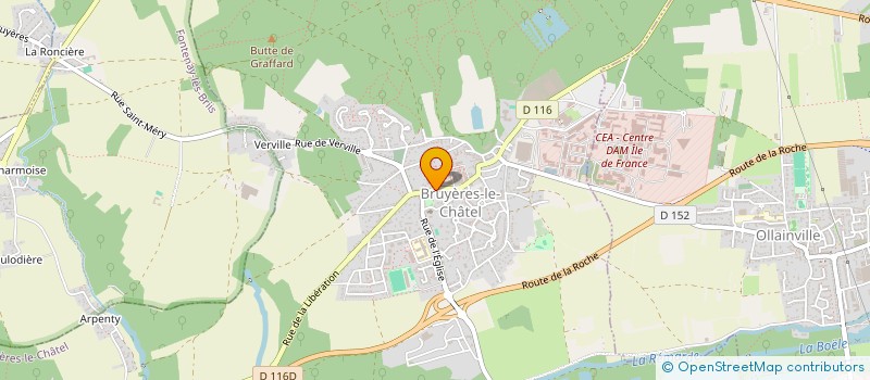 localisation de l'entreprise ONLINE EVENT  BRUYERES-LE-CHATEL