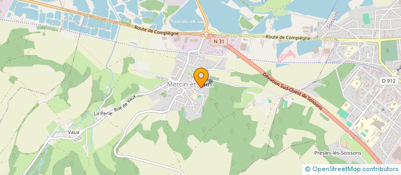 localisation de l'entreprise ONLINE INVEST à MERCIN-ET-VAUX