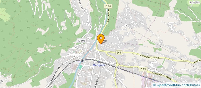 localisation de l'entreprise ONLINE MULTIMEDIA  MARIGNIER