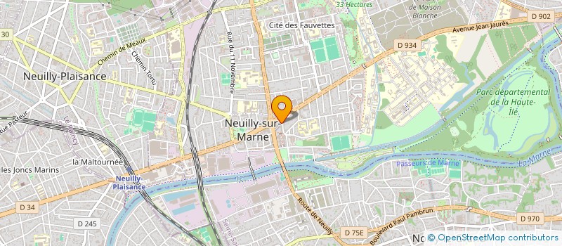 localisation de l'entreprise ONLINE TECHNOLOGIE à NEUILLY-SUR-MARNE