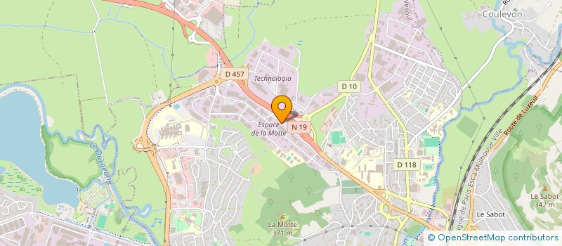 localisation de l'entreprise ONLINEFORMAPRO  VESOUL