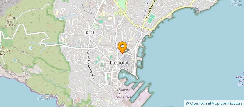 localisation de l'entreprise ONLINENERGY à LA CIOTAT