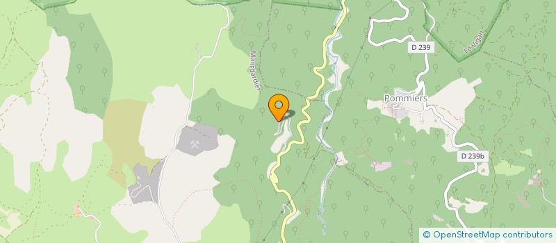 localisation de l'entreprise ONLIRAT  MONTDARDIER