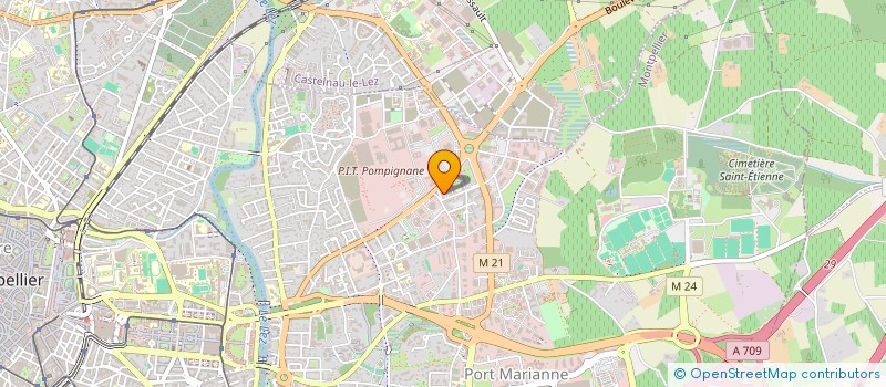 localisation de l'entreprise ONLU CONSTRUCTION à MONTPELLIER