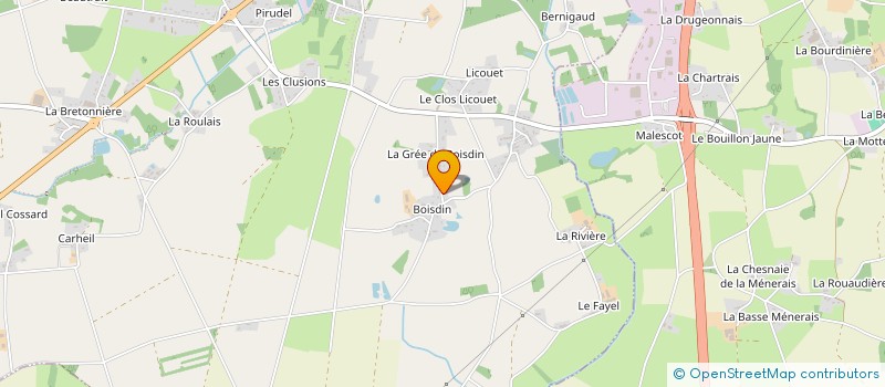 localisation de l'entreprise ONLY  LA GRIGONNAIS