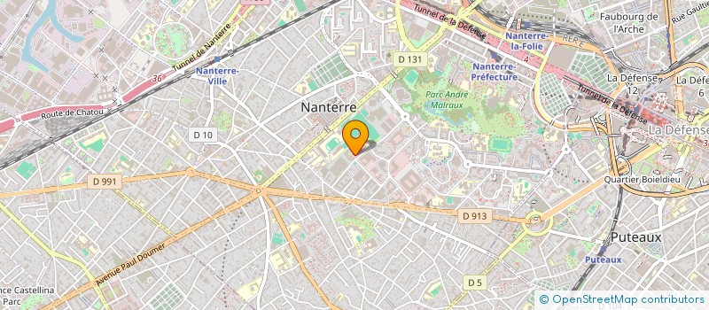 localisation de l'entreprise ONLY KASH à NANTERRE