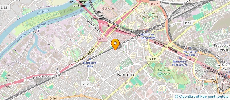 localisation de l'entreprise ONLY KIIF à NANTERRE