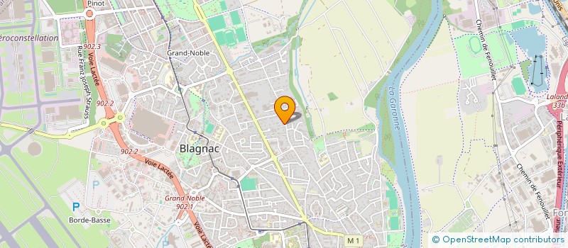 localisation de l'entreprise ONLY ONE COMPAGNY à BLAGNAC