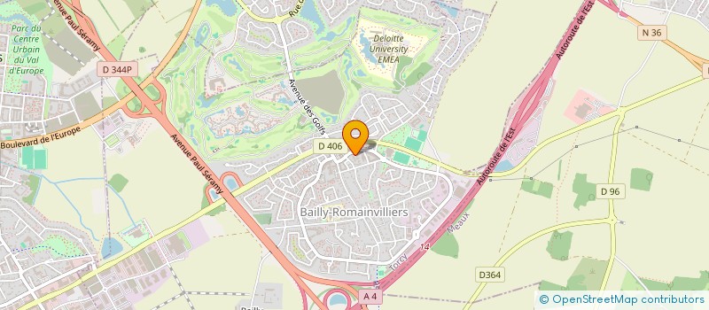 localisation de l'entreprise ONLY ONE STORY  BAILLY-ROMAINVILLIERS