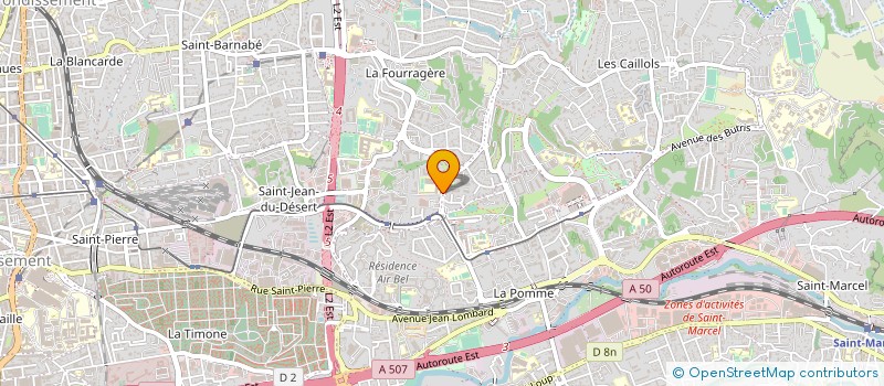localisation de l'entreprise ONLY THE BEST (OTB) à MARSEILLE