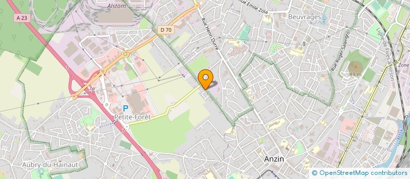 localisation de l'entreprise ONLY-TRANS  SAINT-AMAND-LES-EAUX