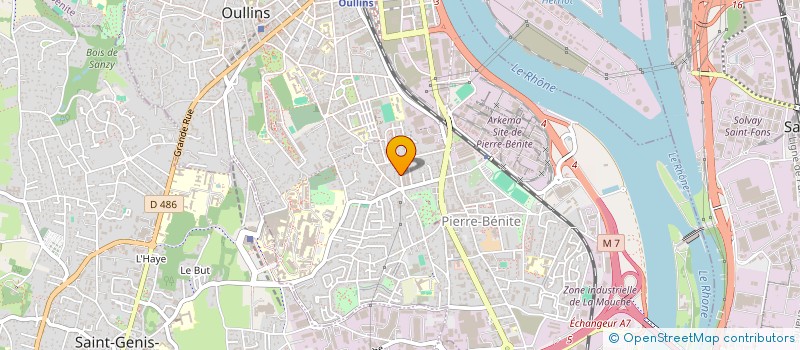 localisation de l'entreprise ONLY VESIA  OULLINS-PIERRE-BENITE