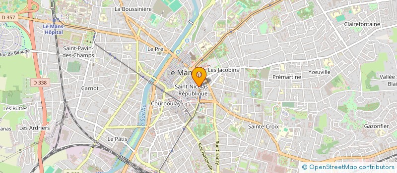 localisation de l'entreprise ONLY WAX  LE MANS