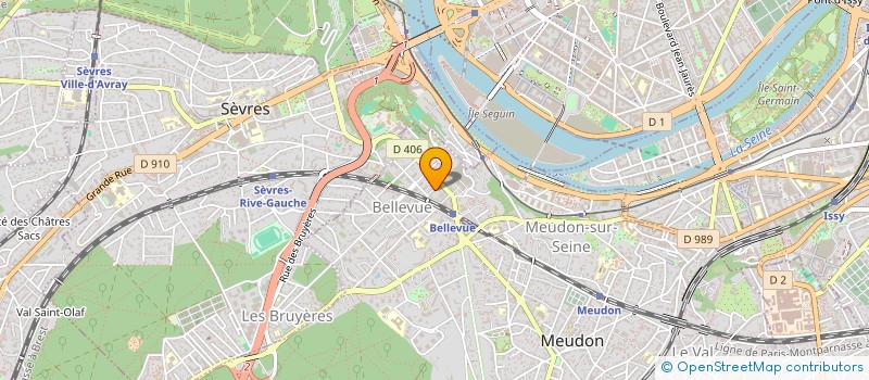 localisation de l'entreprise ONLY WHAT MATTERS  MEUDON