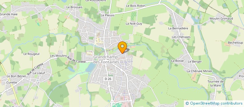 localisation de l'entreprise ONLY1CENT  GRANDCHAMP-DES-FONTAINES