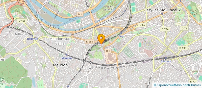 localisation de l'entreprise ONLYME à ISSY-LES-MOULINEAUX