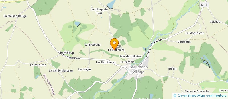 localisation de l'entreprise ONLYONE  BEAUMONT-VILLAGE