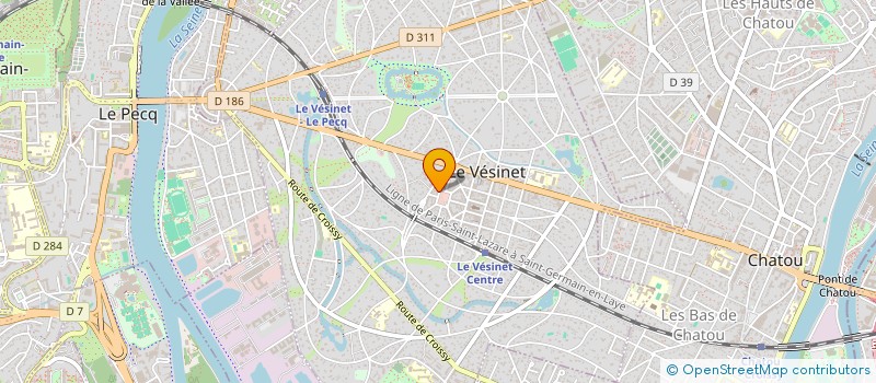 localisation de l'entreprise ONLYONLVIII PUBLISHING  LE VESINET