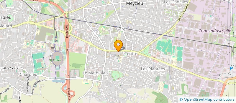 localisation de l'entreprise ONLYSKIN  MEYZIEU