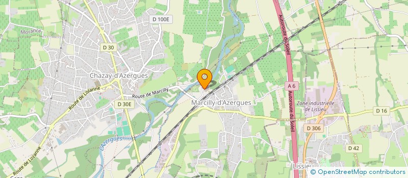 localisation de l'entreprise ONLYTECH à MARCILLY-D'AZERGUES