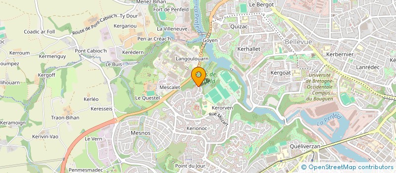 localisation de l'entreprise ONLYZ COMPAGNIE à BREST