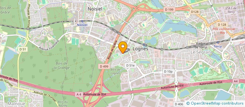 localisation de l'entreprise ONM CONSEIL à LOGNES