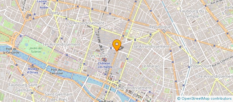 localisation de l'entreprise ONMAP  PARIS