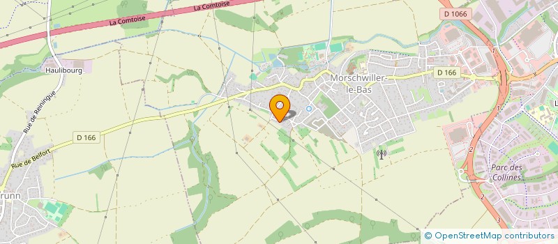 localisation de l'entreprise ONMYOWN DESIGN  MORSCHWILLER-LE-BAS