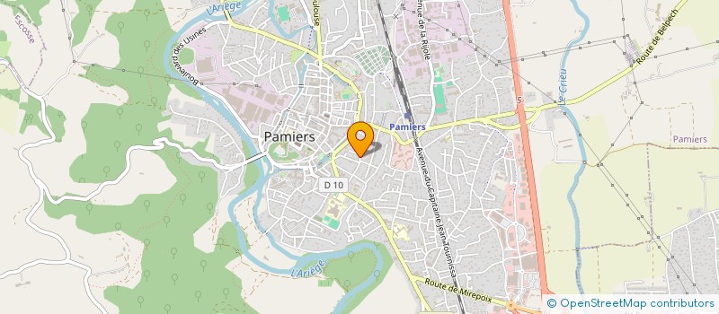 localisation de l'entreprise ONNASK à PAMIERS