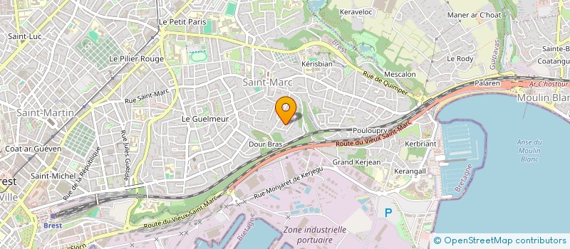 localisation de l'entreprise ONNEA à BREST
