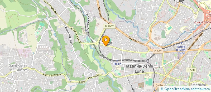 localisation de l'entreprise ONNIX SAS à TASSIN-LA-DEMI-LUNE