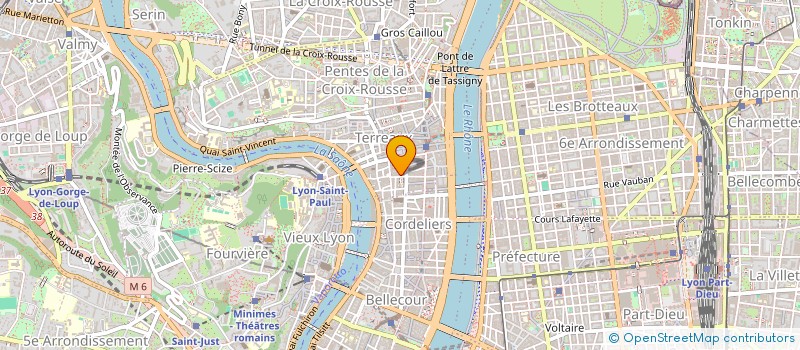 localisation de l'entreprise ONNORIUM à LYON