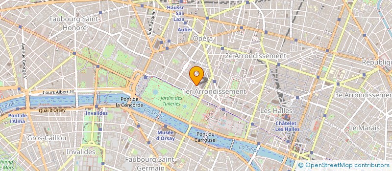 localisation de l'entreprise ONO RE  PARIS