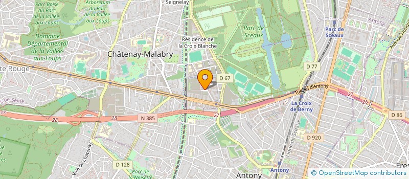 localisation de l'entreprise ONO SUSHI  CHATENAY-MALABRY