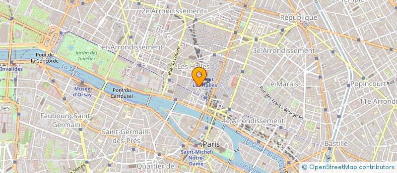 localisation de l'entreprise ONOBA à PARIS