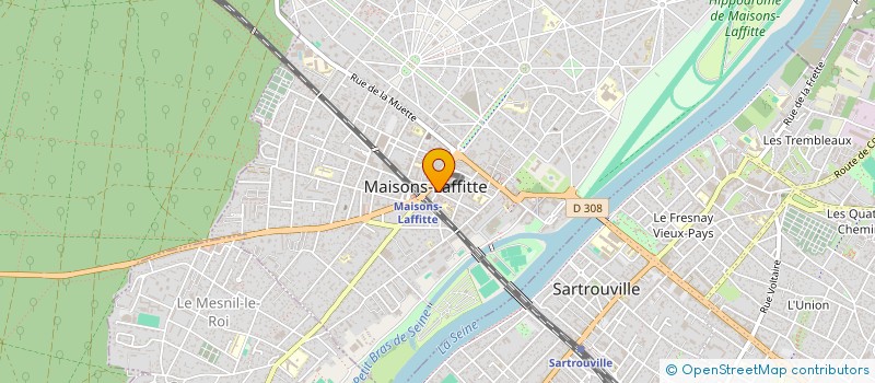 localisation de l'entreprise ONOFRE  MAISONS-LAFFITTE