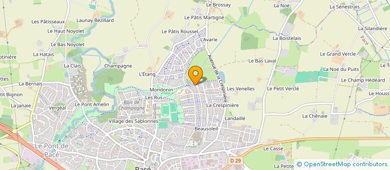 localisation de l'entreprise ONOLULU RENNES à PACE