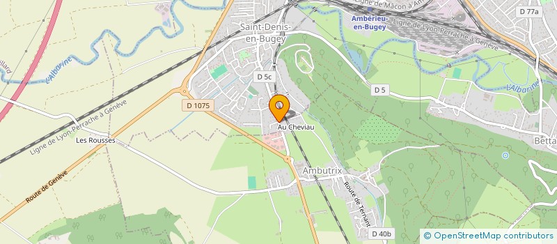 localisation de l'entreprise ONOVIMO  SAINT-DENIS-EN-BUGEY