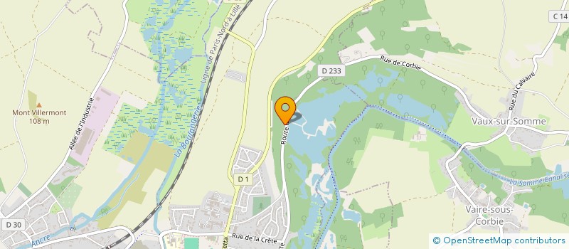 localisation de l'entreprise ONP LOCATIONS à CORBIE