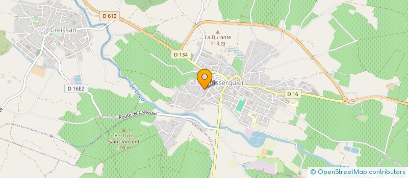 localisation de l'entreprise ONPH  PUISSERGUIER