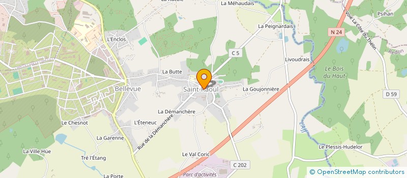 localisation de l'entreprise ONPSIDE  GUER