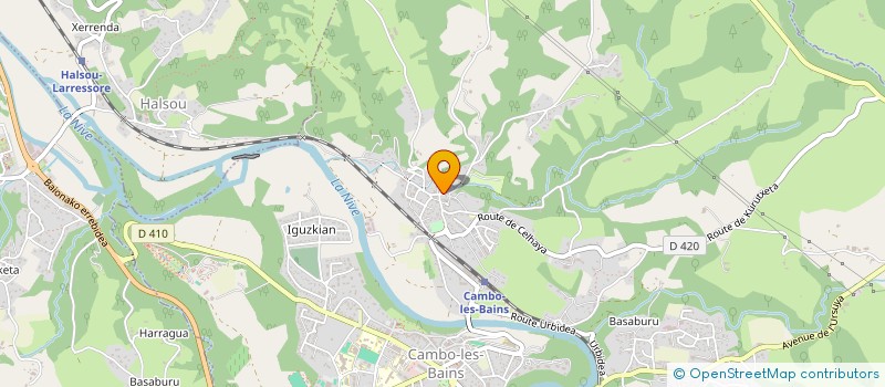 localisation de l'entreprise ONSEN CONSEIL & PARTICIPATION à CAMBO-LES-BAINS