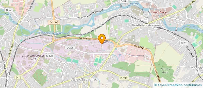 localisation de l'entreprise ONT3P  L'ISLE-D'ESPAGNAC