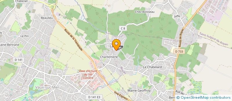 localisation de l'entreprise ONTEL  BEYCHAC-ET-CAILLAU