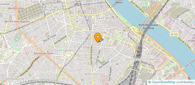 localisation de l'entreprise ONTIME à BORDEAUX