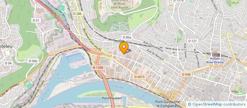 localisation de l'entreprise ONTIME LOGISTIQUE  ROUEN