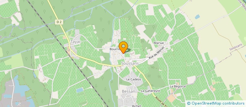 localisation de l'entreprise ONTINES NUYTS 2  SOUSSANS