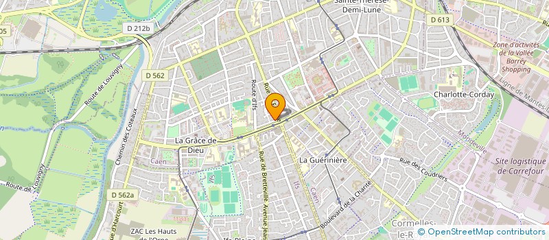 localisation de l'entreprise ONTO RECORDS à CAEN