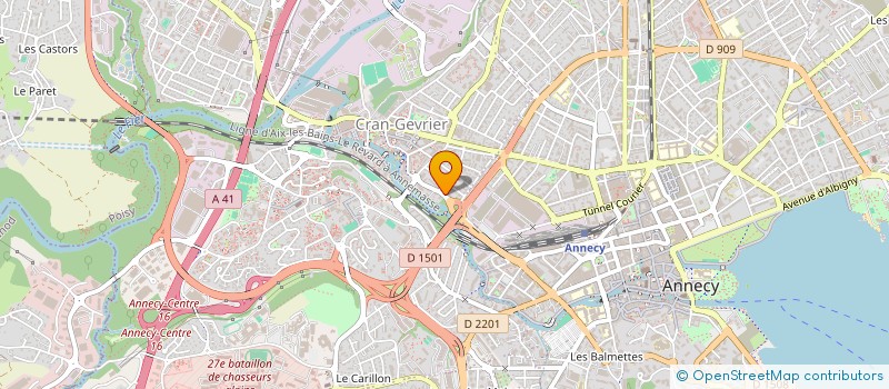 localisation de l'entreprise ONTOLOGOS CORP à ANNECY