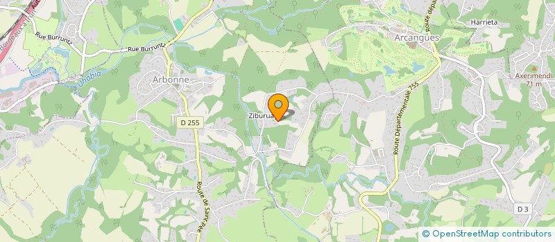 localisation de l'entreprise ONTZI ALTAIR  ARBONNE